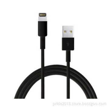 Black Cable for iPhone 5 USB Cable Adapter Data Sync